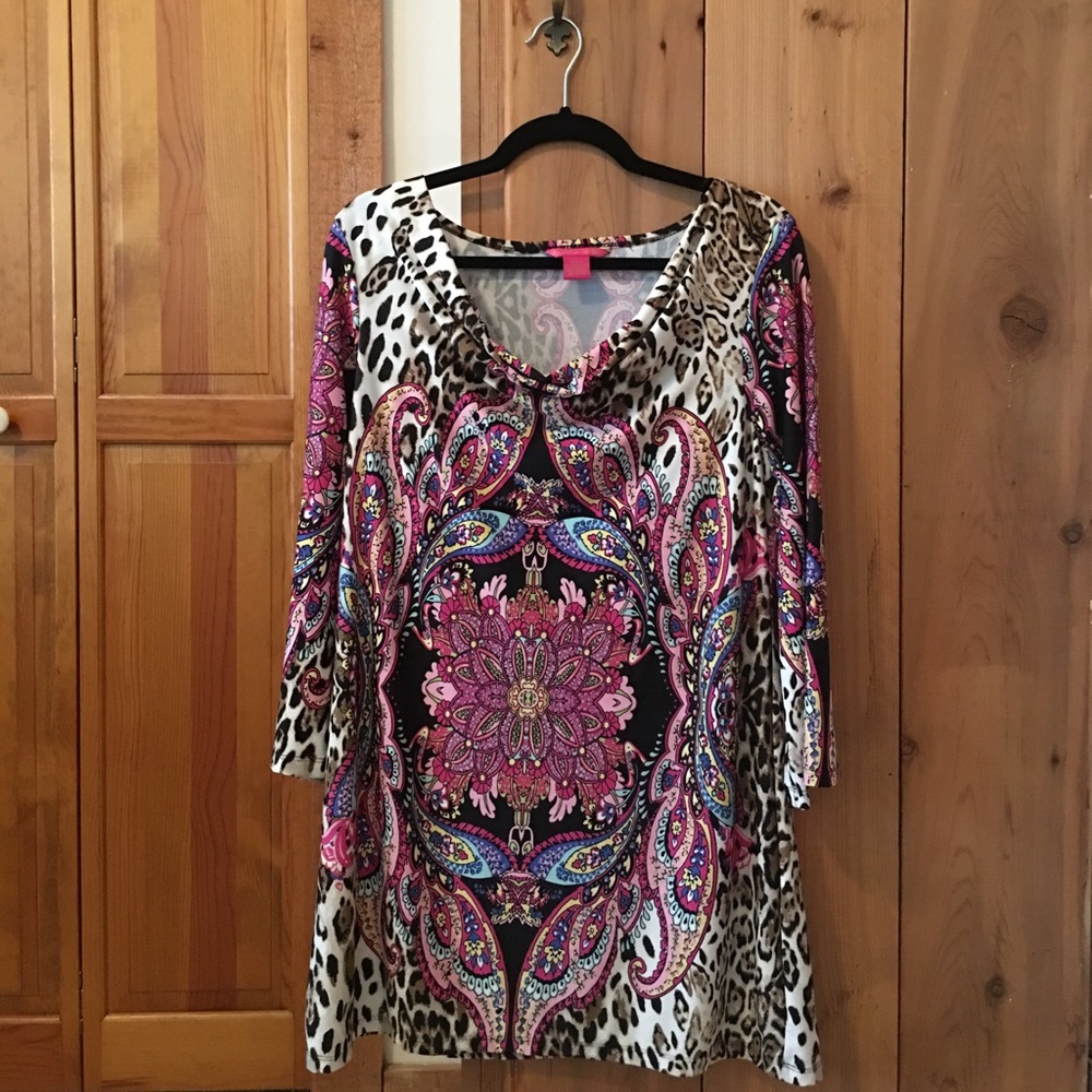 🛒2/$13 Sunny Leigh Mini Dress/Tunic