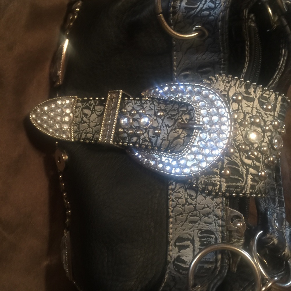 Country Girl bling Satchel Purse