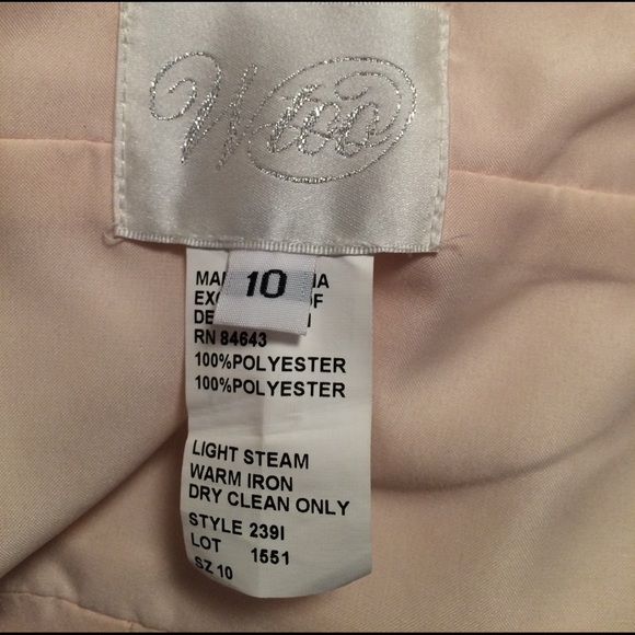 ✨BEAUTIFUL Blush pink DRESS.✨by Watters - Picture 4 of 4