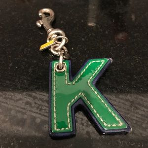 Coach K Keychain