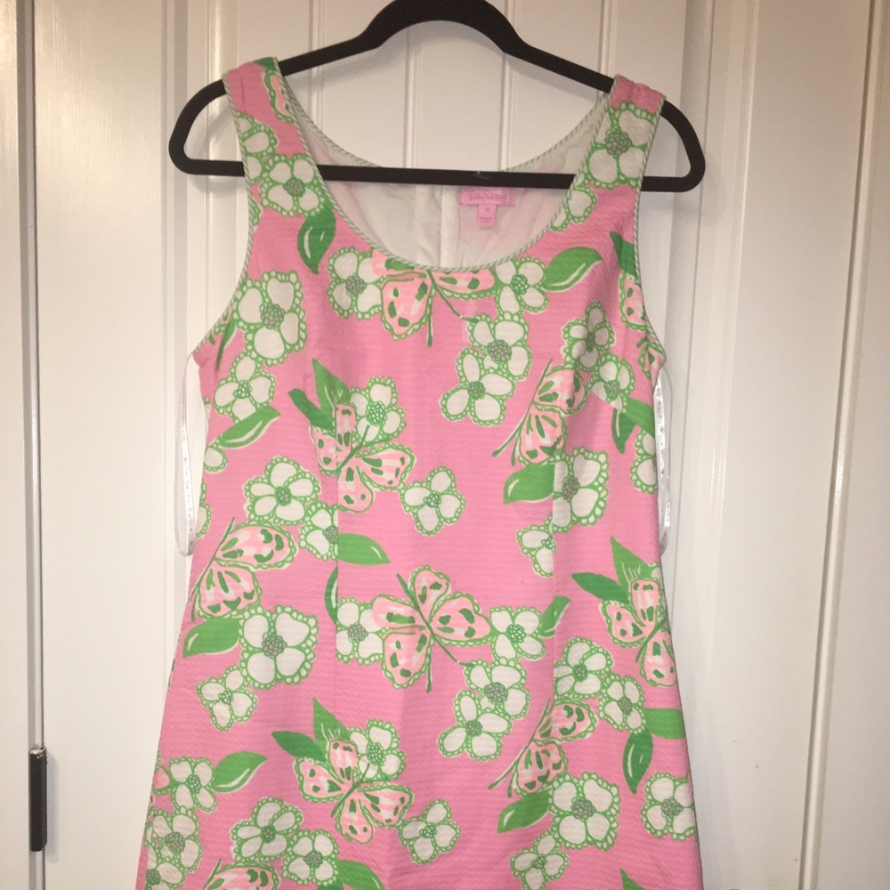Lilly Tootie Frootie Scalloped Shift Dress
