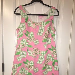 Lilly Tootie Frootie Scalloped Shift Dress