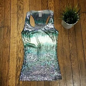 Beautiful Sequin Tank Top