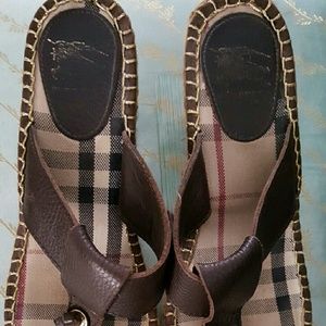 100% Authentic Burberry Wedge