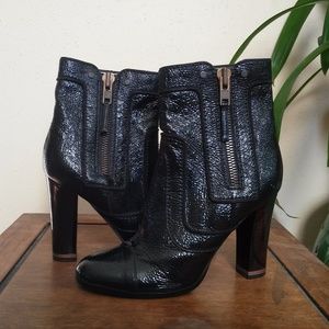 Genuine Stella McCartney Vegan Patent Booties