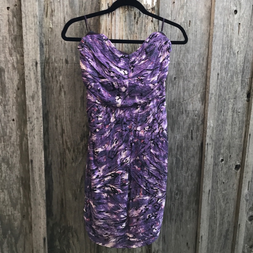 Guess strapless dress worn once