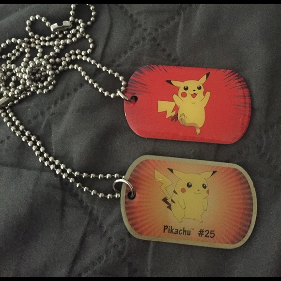 2 Rare Limited Edition Pokemon Dog Tags - Picture 1 of 2