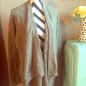 Lou & Grey Taupe Cardigan