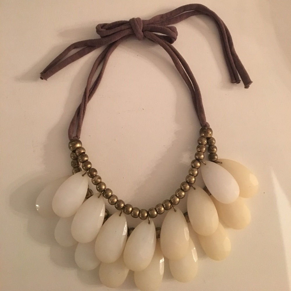 Anthropologie statement necklace