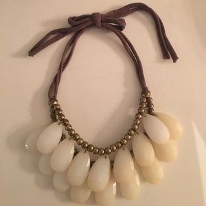 Anthropologie statement necklace