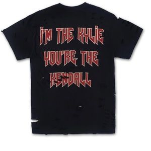 KYLIE DISTRESSED TEE🔥