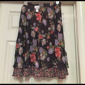 Plus size 2X reversible skirt