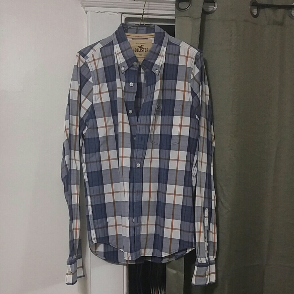 Holister long sleeve button up