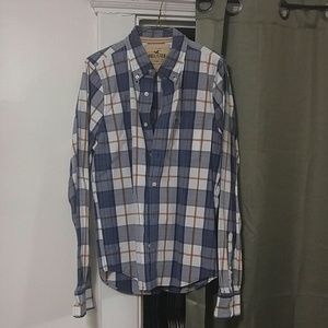 Holister long sleeve button up