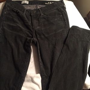 Women's GAP skinny grey corduroy pants SIZE 26