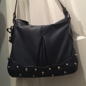 Jessica Simpson studded navy purse