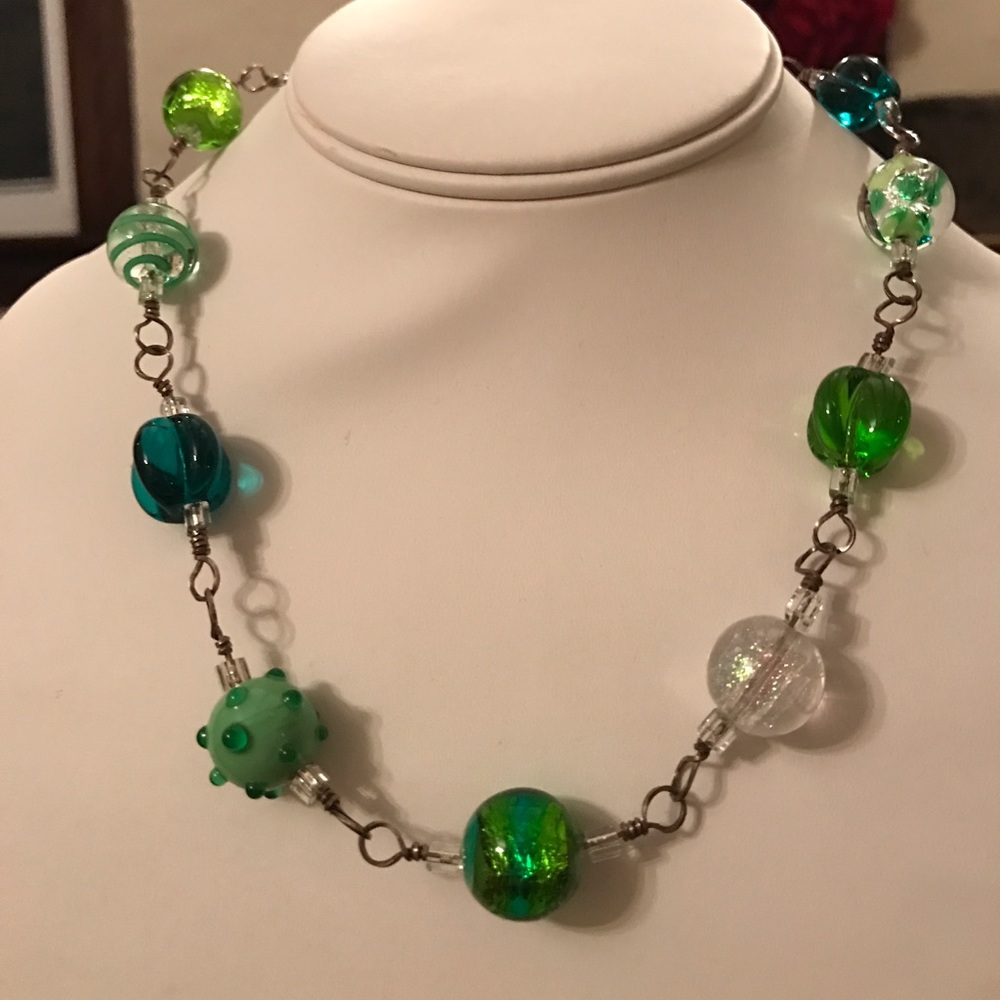 Fabulous Vintage beaded necklace!