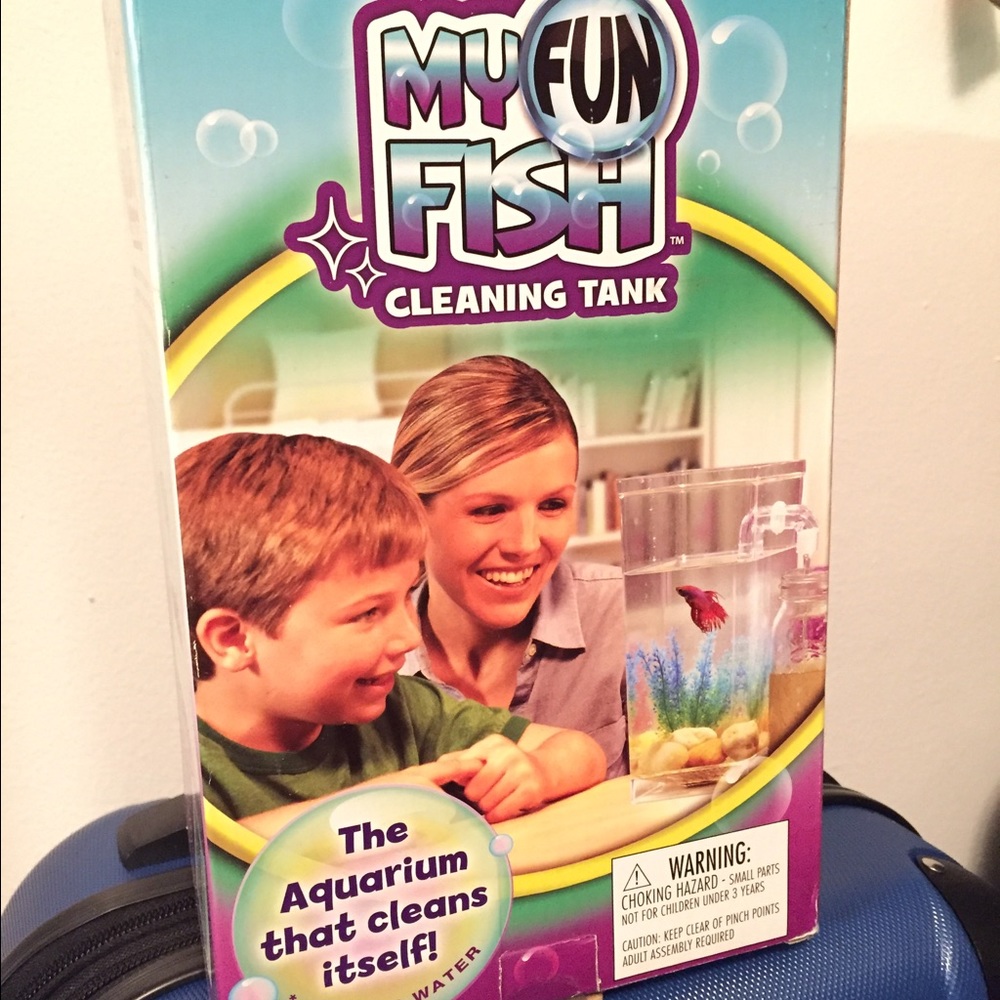 My Fun Fish Tank Kids Self Cleaning Aquarium Toy