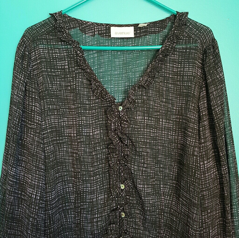 Avenue Blouse 3x