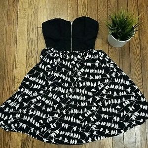 Flowy Xhilaration Strapless Dress