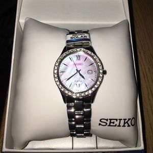 Seiko solar powered watch