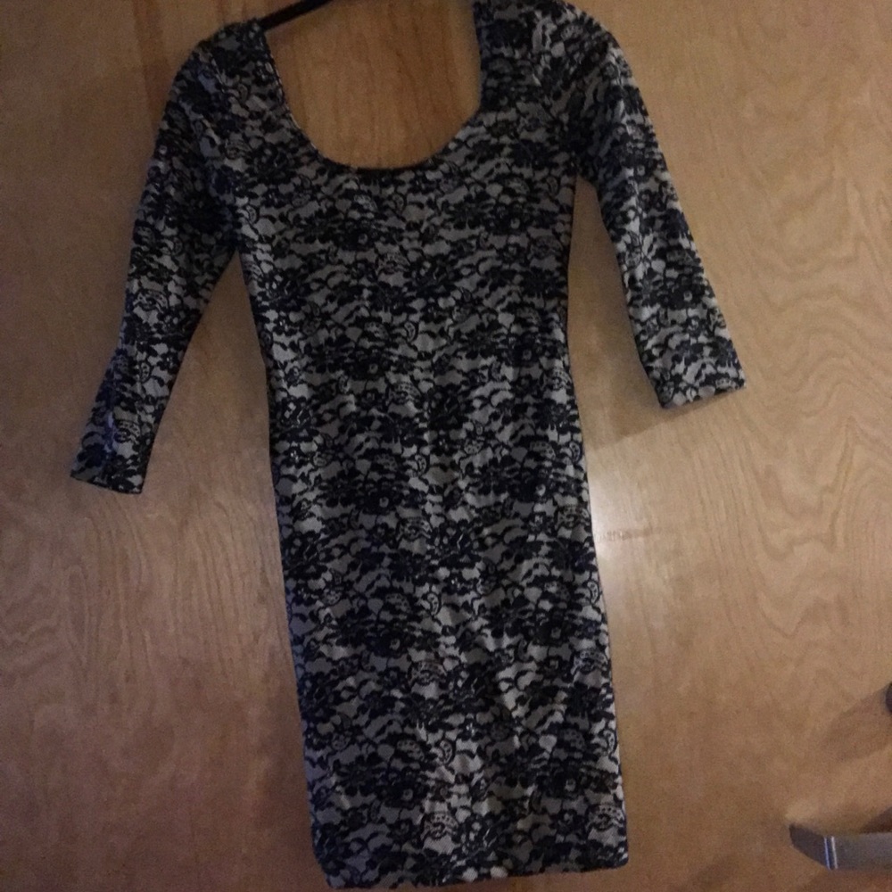 Forever 21 bodycon low back dress