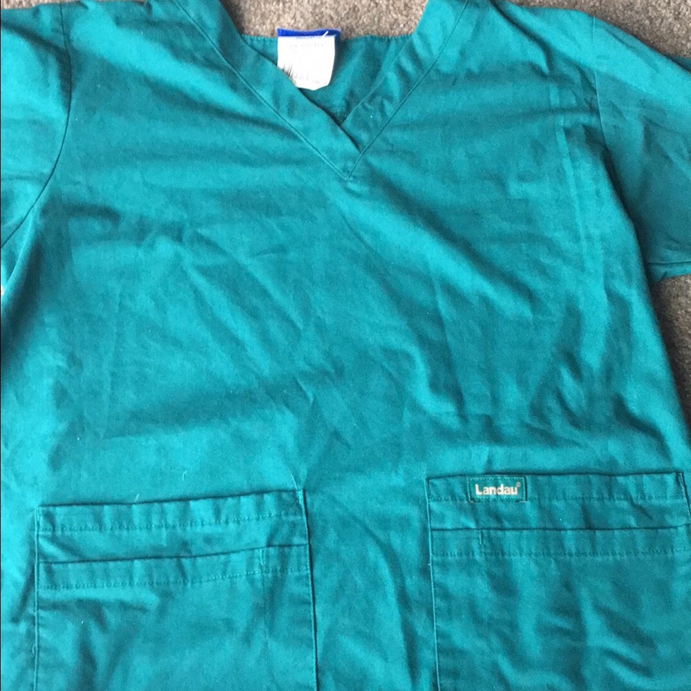 Landau scrub top