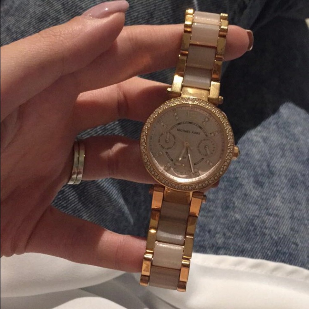Rosegold Michael Kors watch