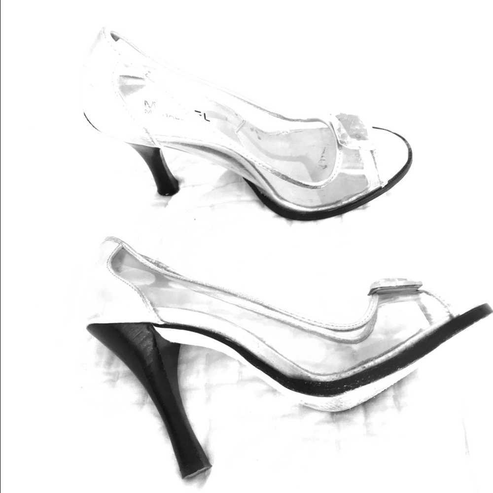 Authentic Michael Kors! Clear Heels! 👠👸🏼