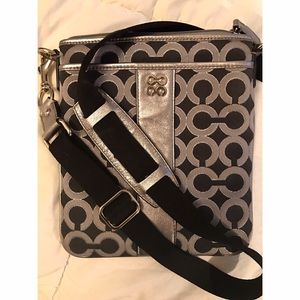 Coach Julia Op Art Swingpack - Gunmetal