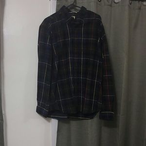 LL Bean traditional long sleeve flannel