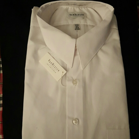 Van Heusen Other - White dress shirt 18.5 34/35
