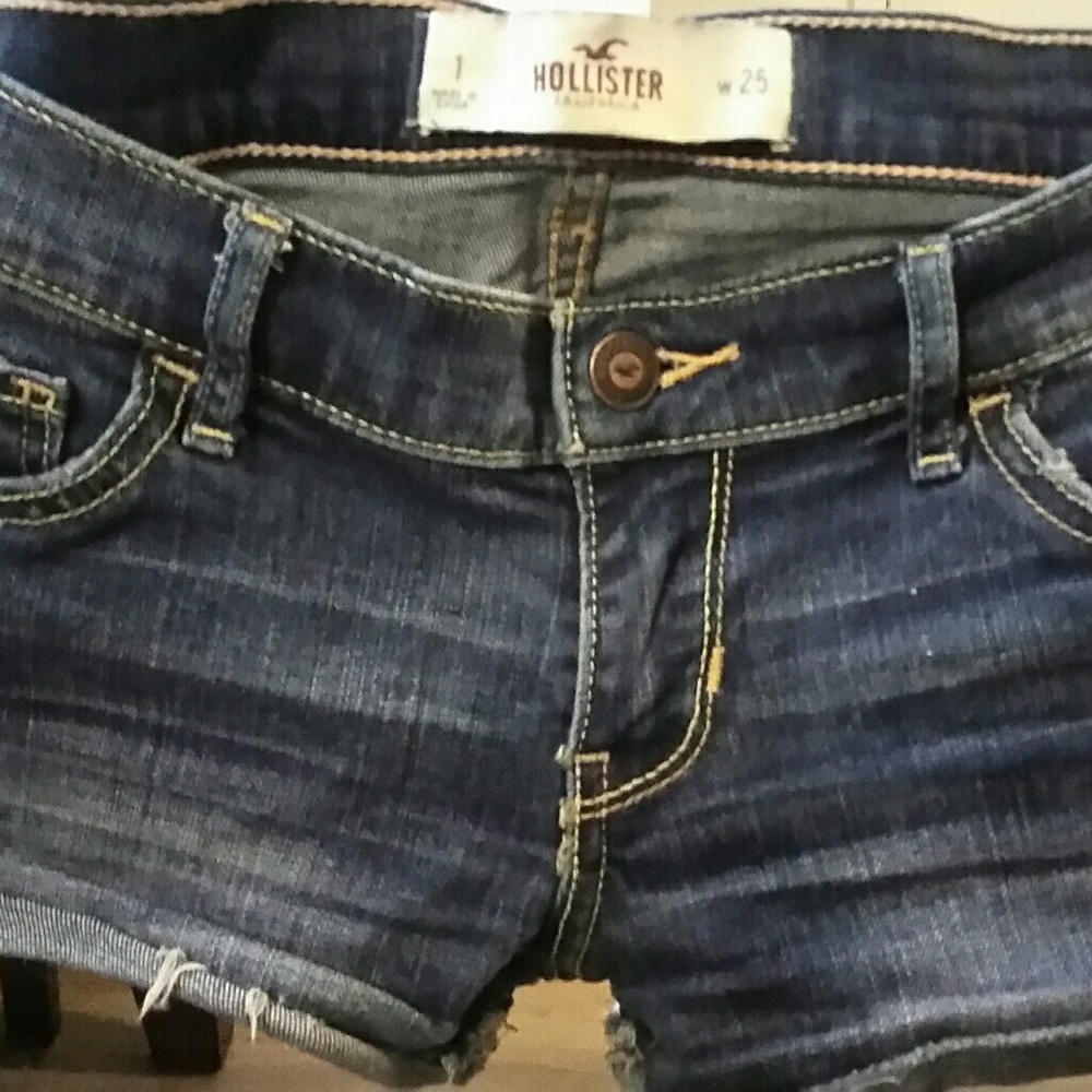Hollister denim shorts