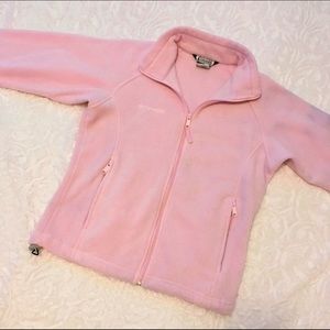 Columbia soft pink jacket