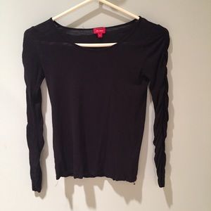Ella Moss Black Long Sleeve