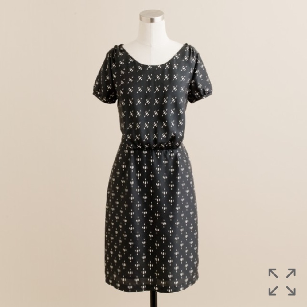 J.Crew • Souvenir Dress in Black - Picture 3 of 4