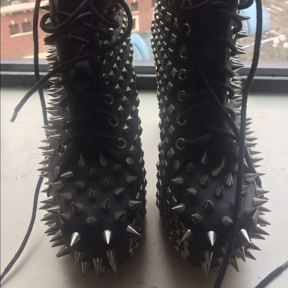 Jeffrey Campbell Lita Spike boots size 8