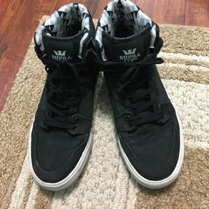 Black Supra High Tops