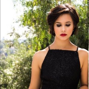 H&M Fitted Black Cocktail Dress