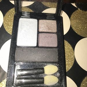 Maybelline eyeshadow quad. Covergirl single.