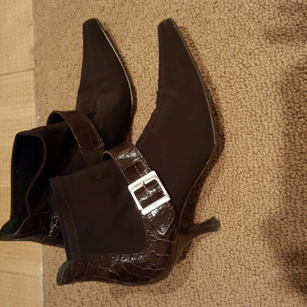 Two pairs by Donald Pilner Ankle Boots 7.5