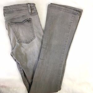 Joe's Jeans Grey Micro Flare Denim Tall Long
