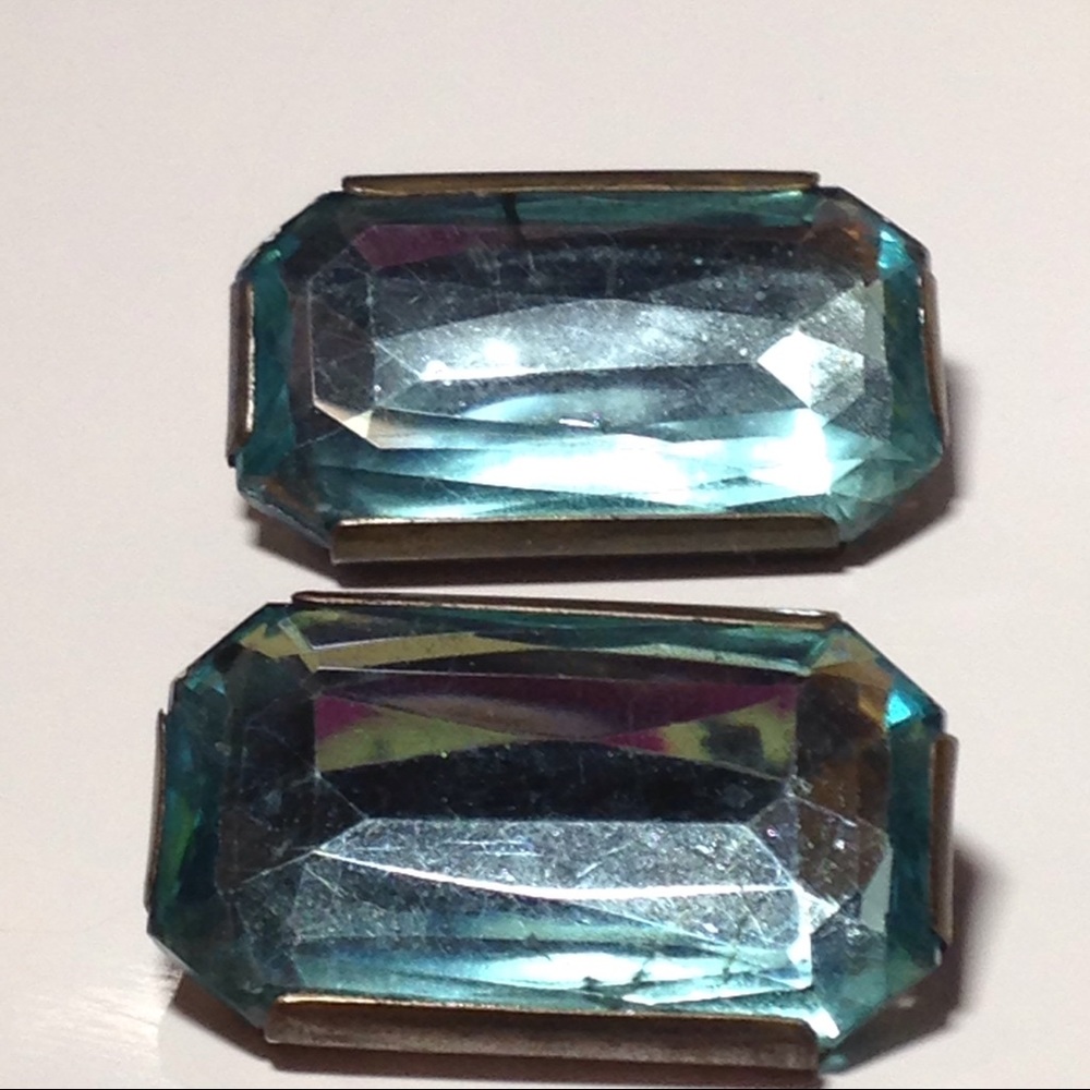 Spectacular antique shoulder pins