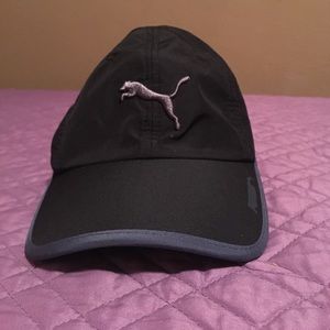 Black/Grey Puma Hat