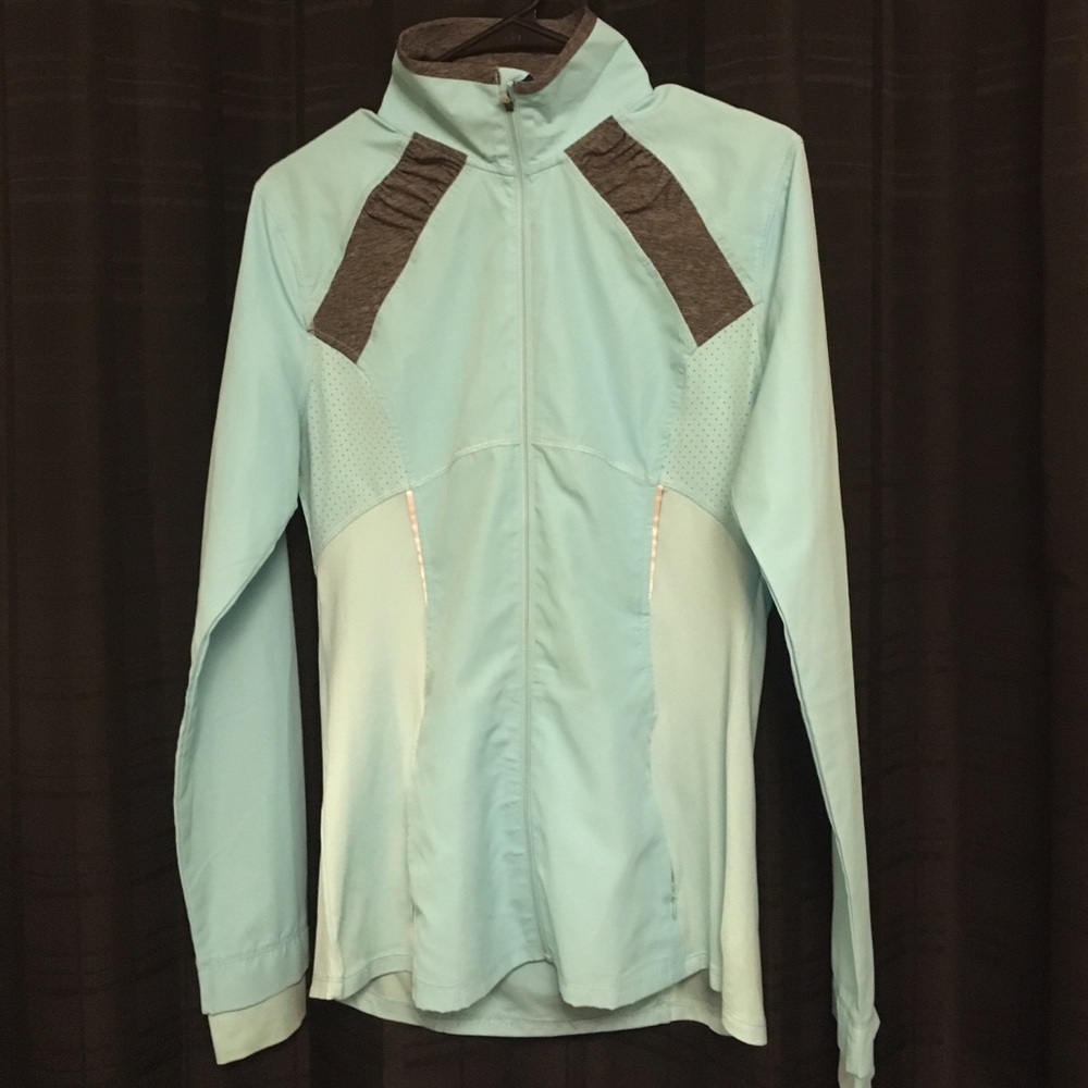Champion Blue Full Zip Breathable Wind Coat