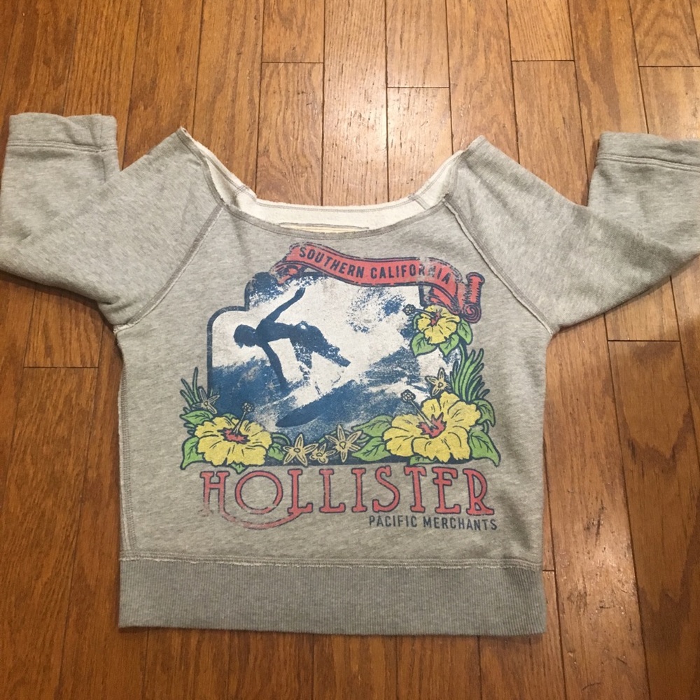 Hollister cropped sweatshirt xxxSOLDxxx