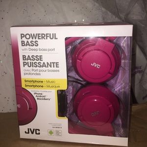Pink headphones!