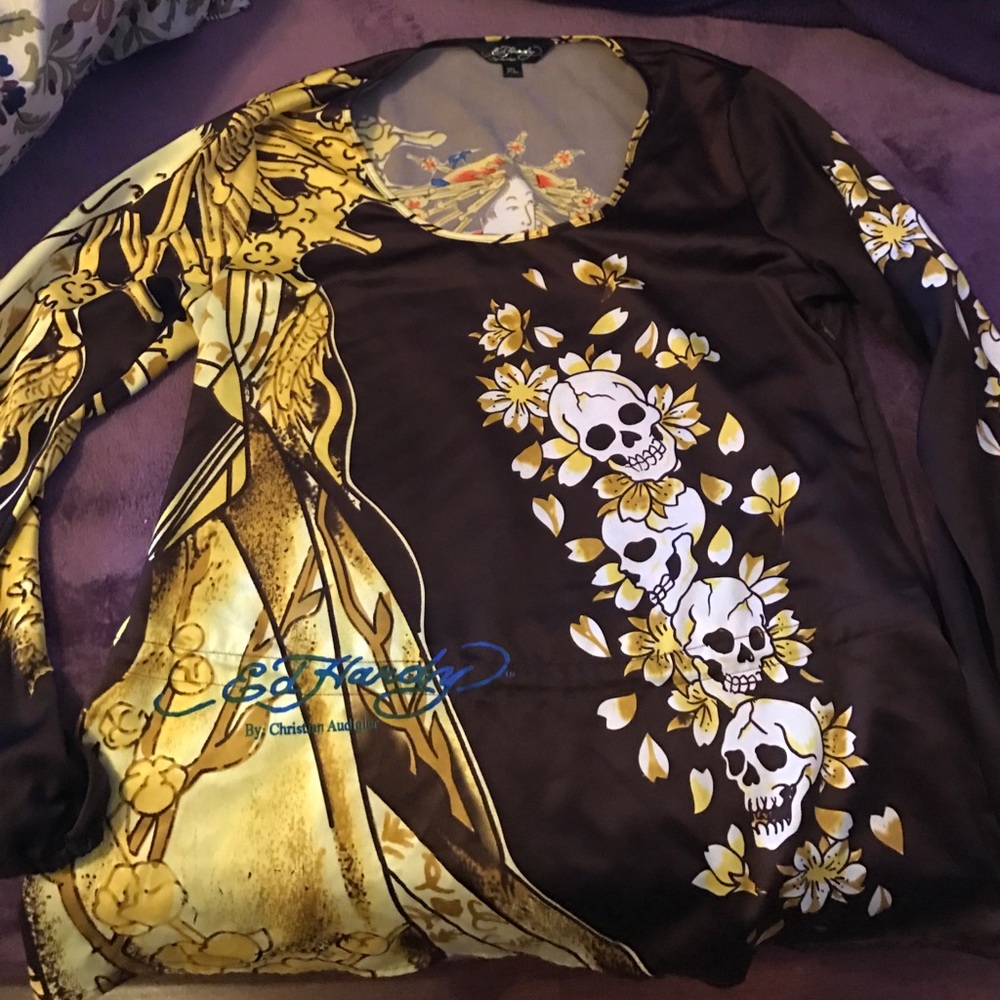 Ed hardy shirt size xl