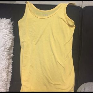 Yellow tank top