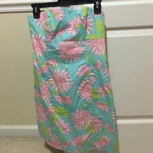 Lilly Pulitzer Strapless Dress